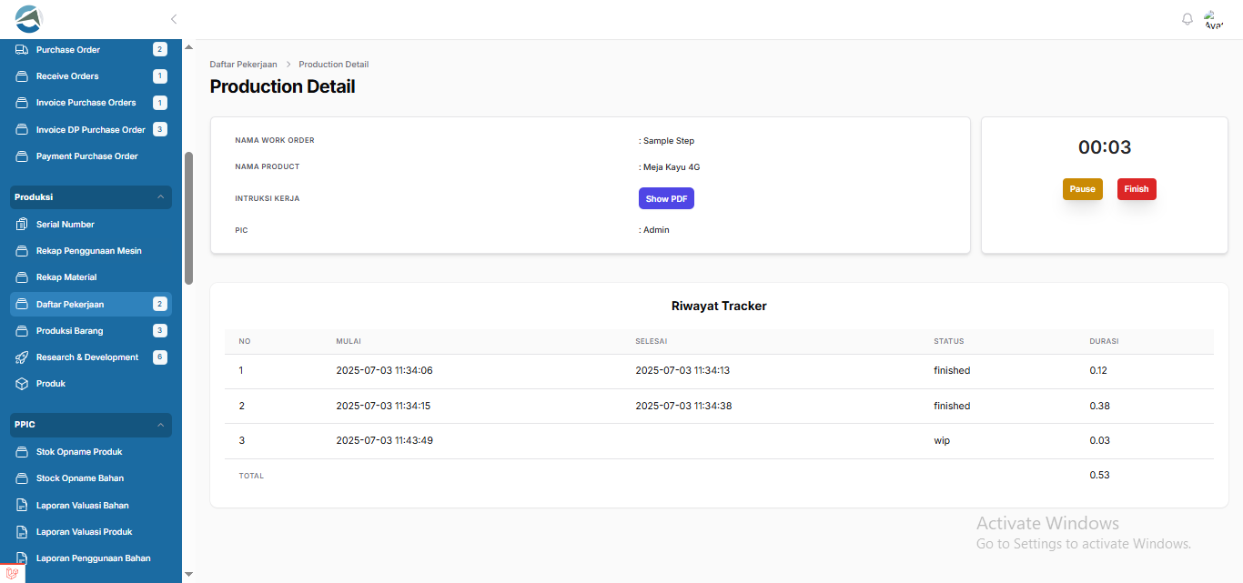 Start Tracker
